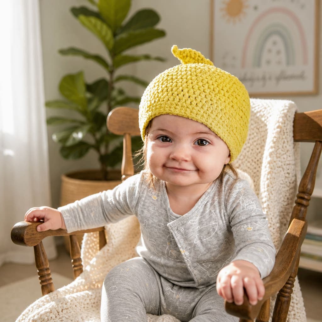 Free Crochet Baby Hat Pattern for Little Ones