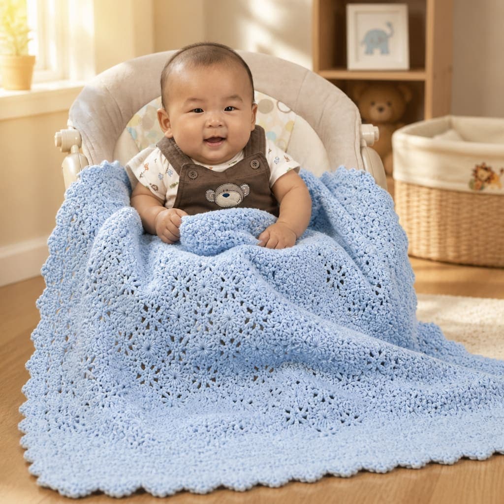 Free Building Blocks Baby Blanket Crochet Pattern