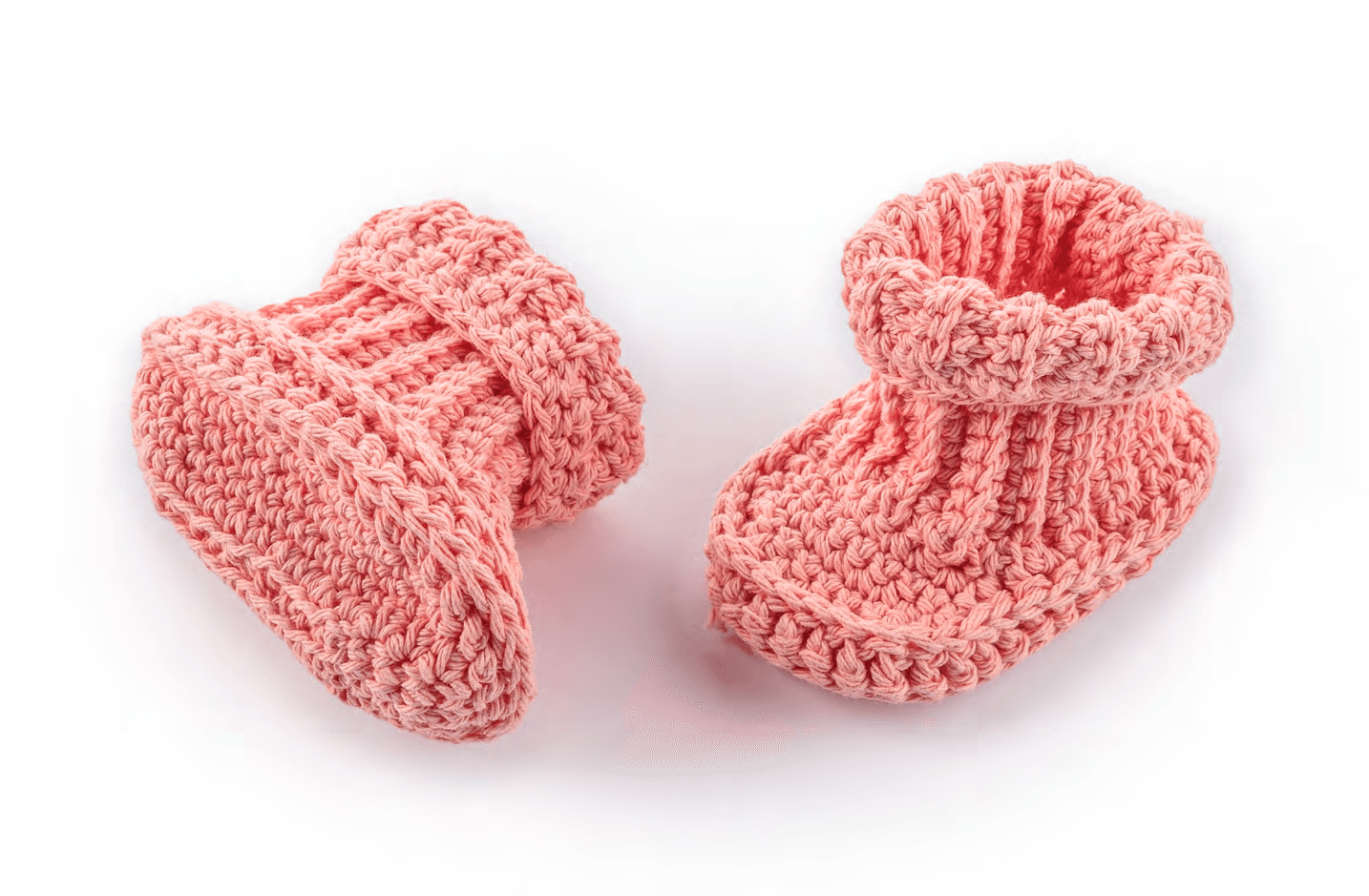Foot section of the booties