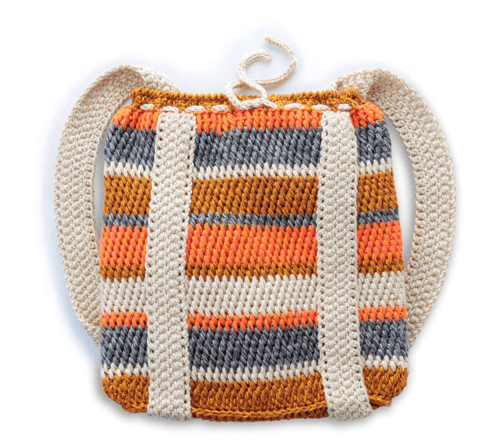 Final Crochet Montage Backpack