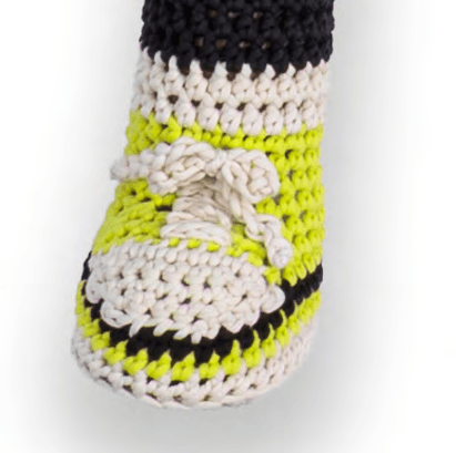Crochet Soccer Ball Pillow Shoe