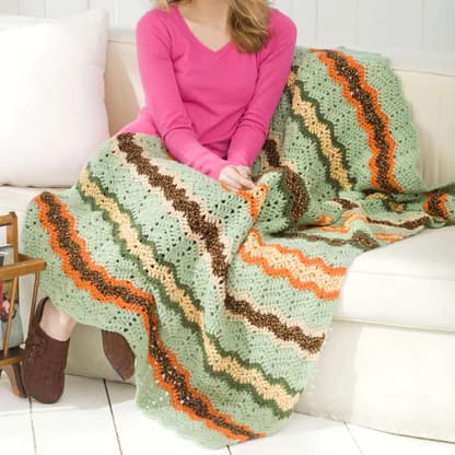 Free Ripple Throw Crochet Pattern for Cozy Comfort