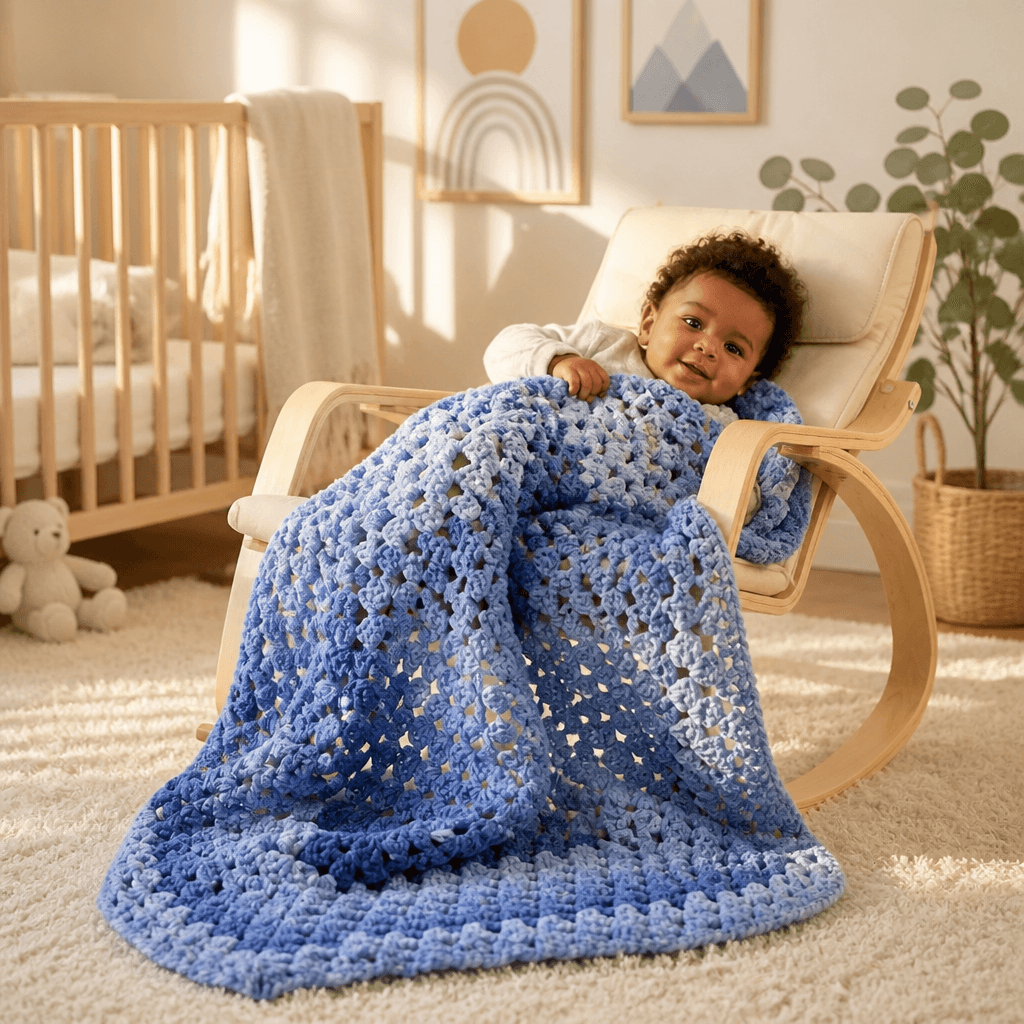 Free Warm Crochet Blanket Pattern for You
