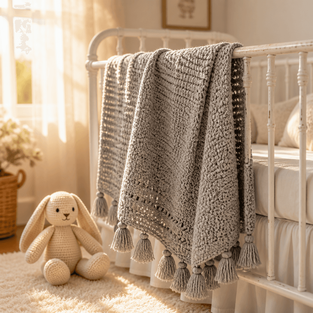 Free Cozy Baby Blanket Crochet Pattern