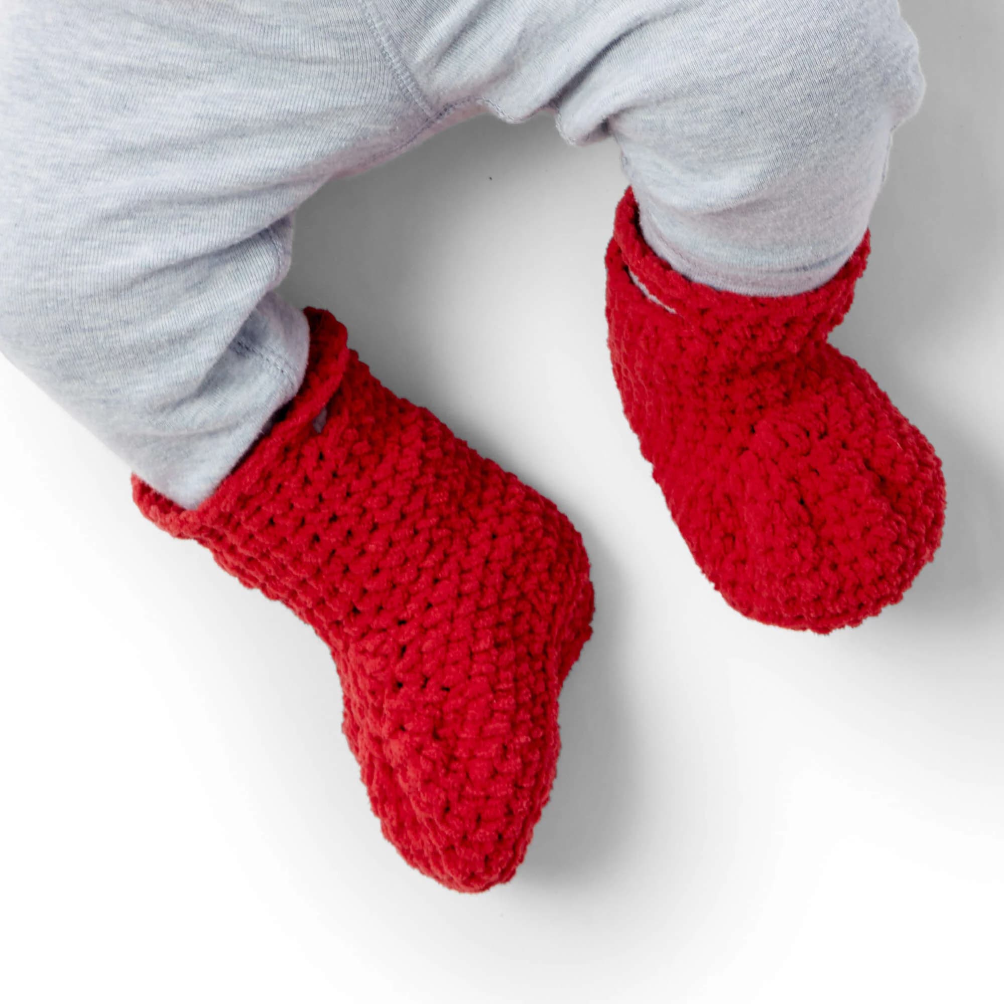 Free Easy Baby Booties Crochet Pattern