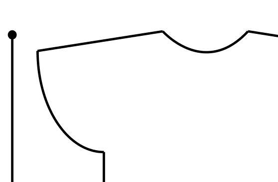 Schematic of tunic front