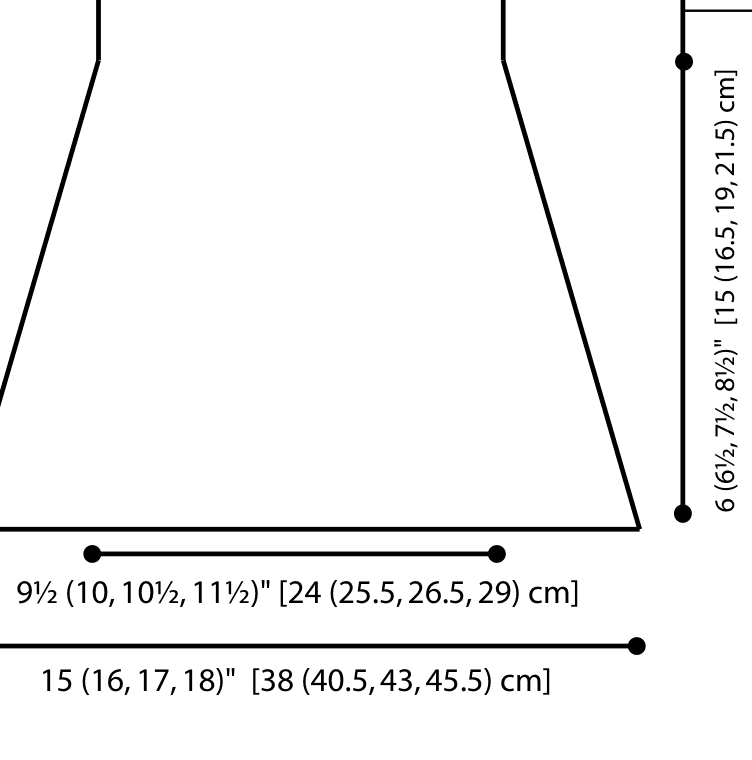 Schematic of tunic side