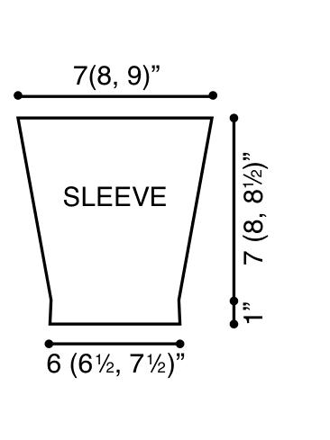 Schematic of bootie tongue and laces