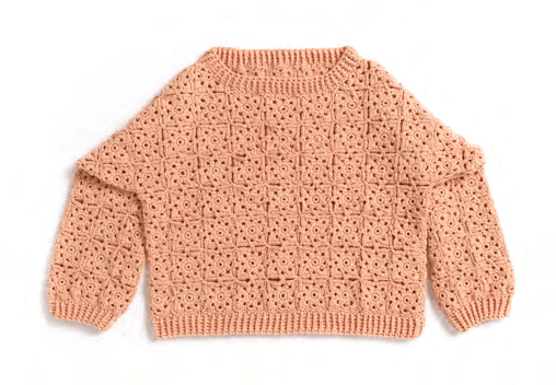Free Crochet Motif Sweater Pattern for Stylish Looks