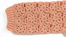 Finished Crochet Motif Sweater