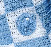 Kitties & Bears Blanket Edging