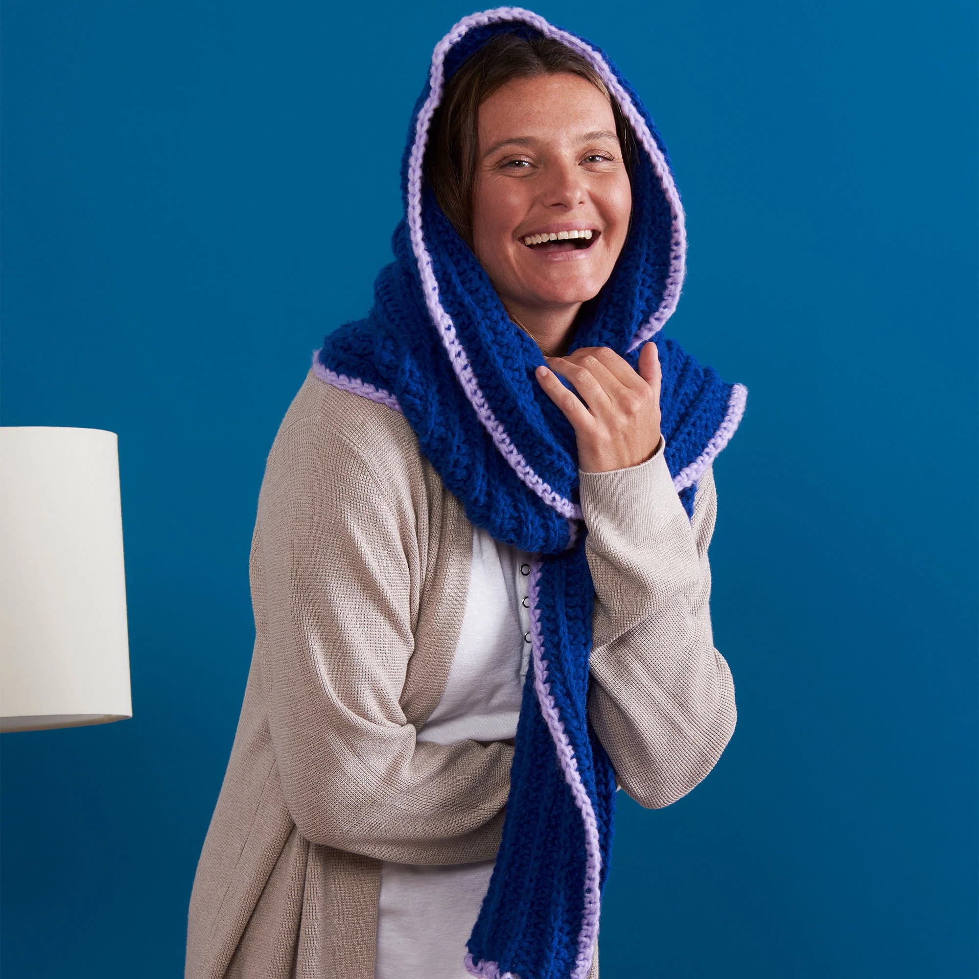 Free Crochet Hooded Scarf Pattern for Cozy Warmth