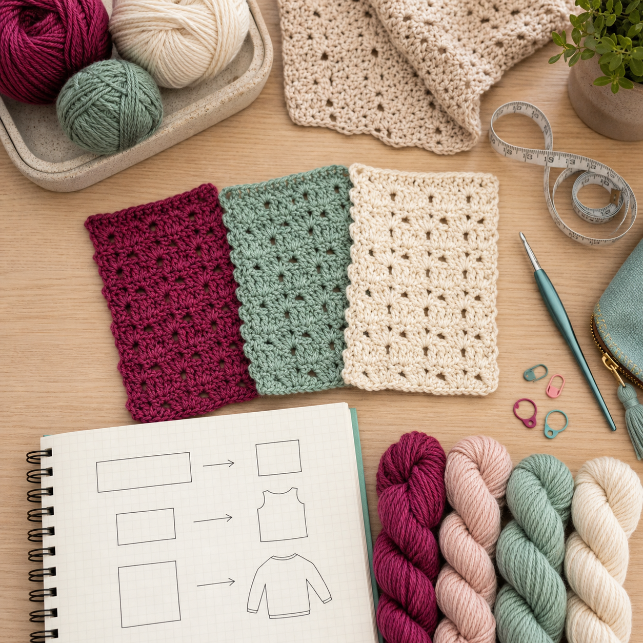 Three step slip knot tutorial