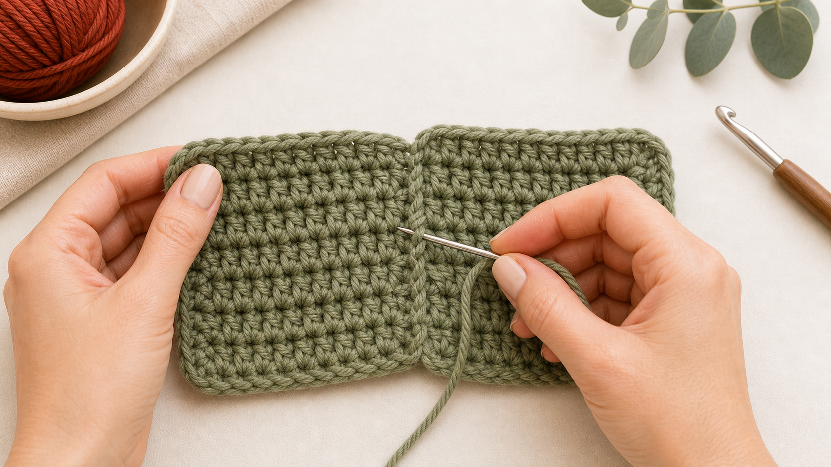 Three step slip knot tutorial