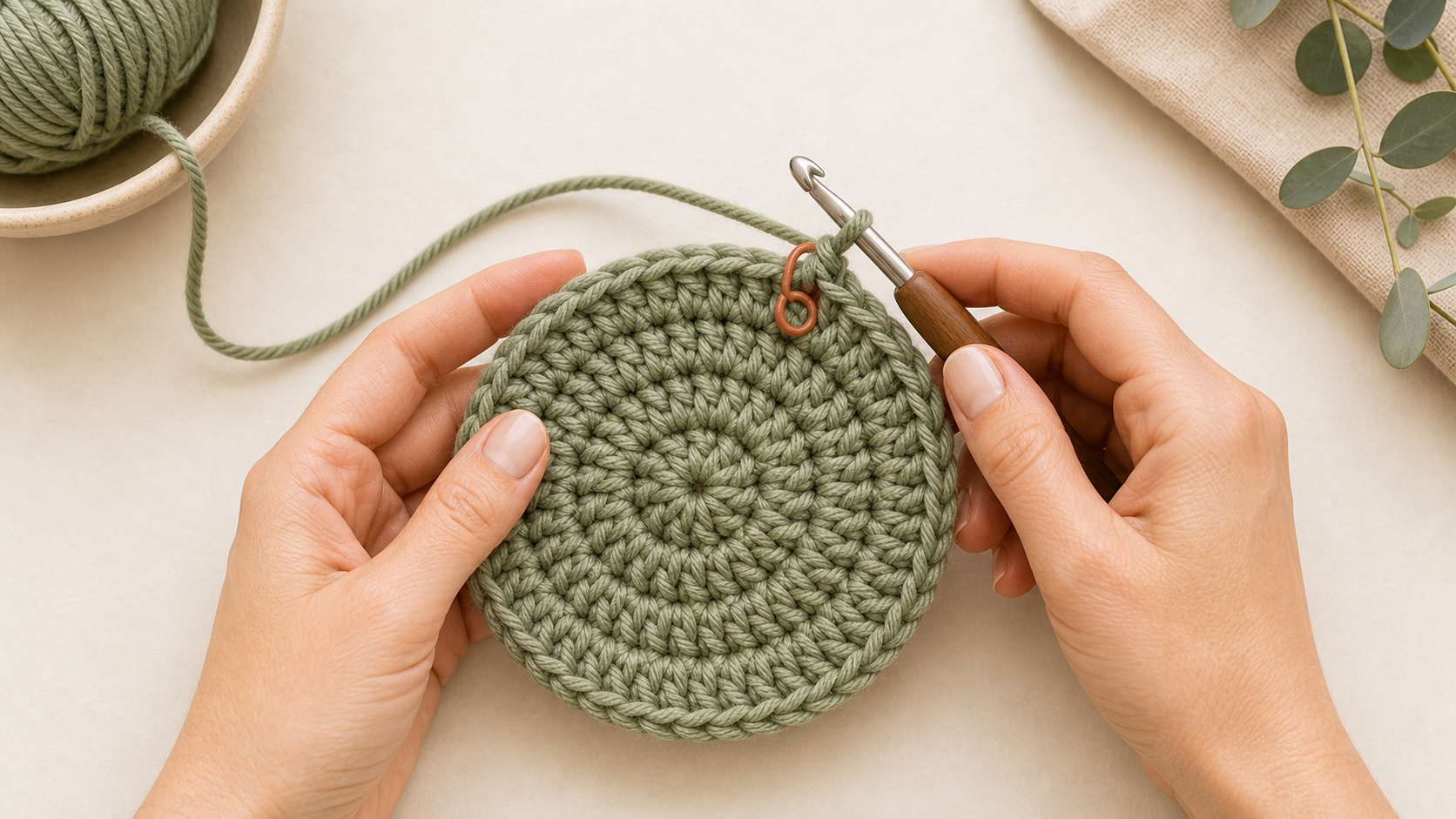 Three step slip knot tutorial